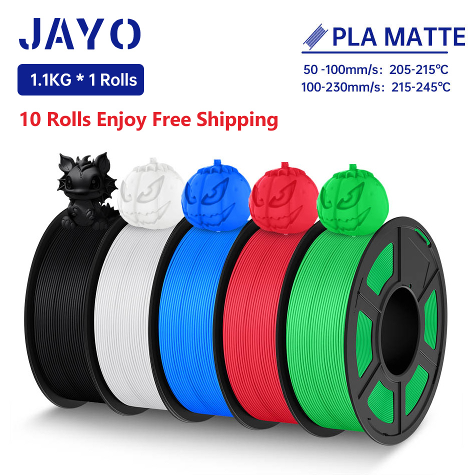 3D Printing Nylon - JAYO Filament d'imprimante 3D PLA mat