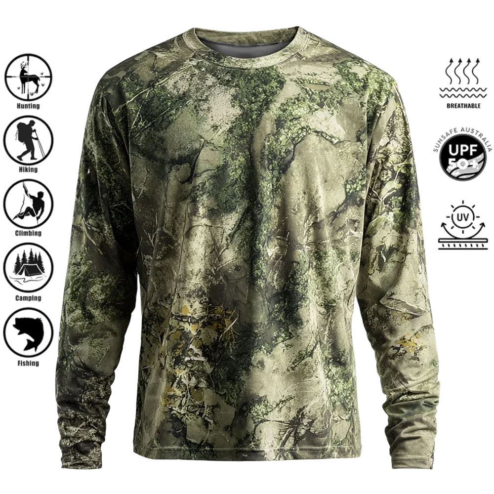 3D Printing Custom - T-shirt à manches longues pour hommes,