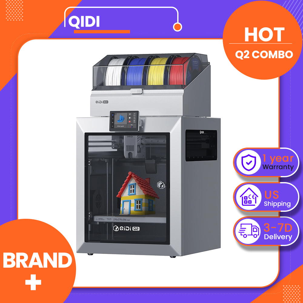 3D Printing Online Service - Imprimante 3D QIDI Q2 Combo, impression