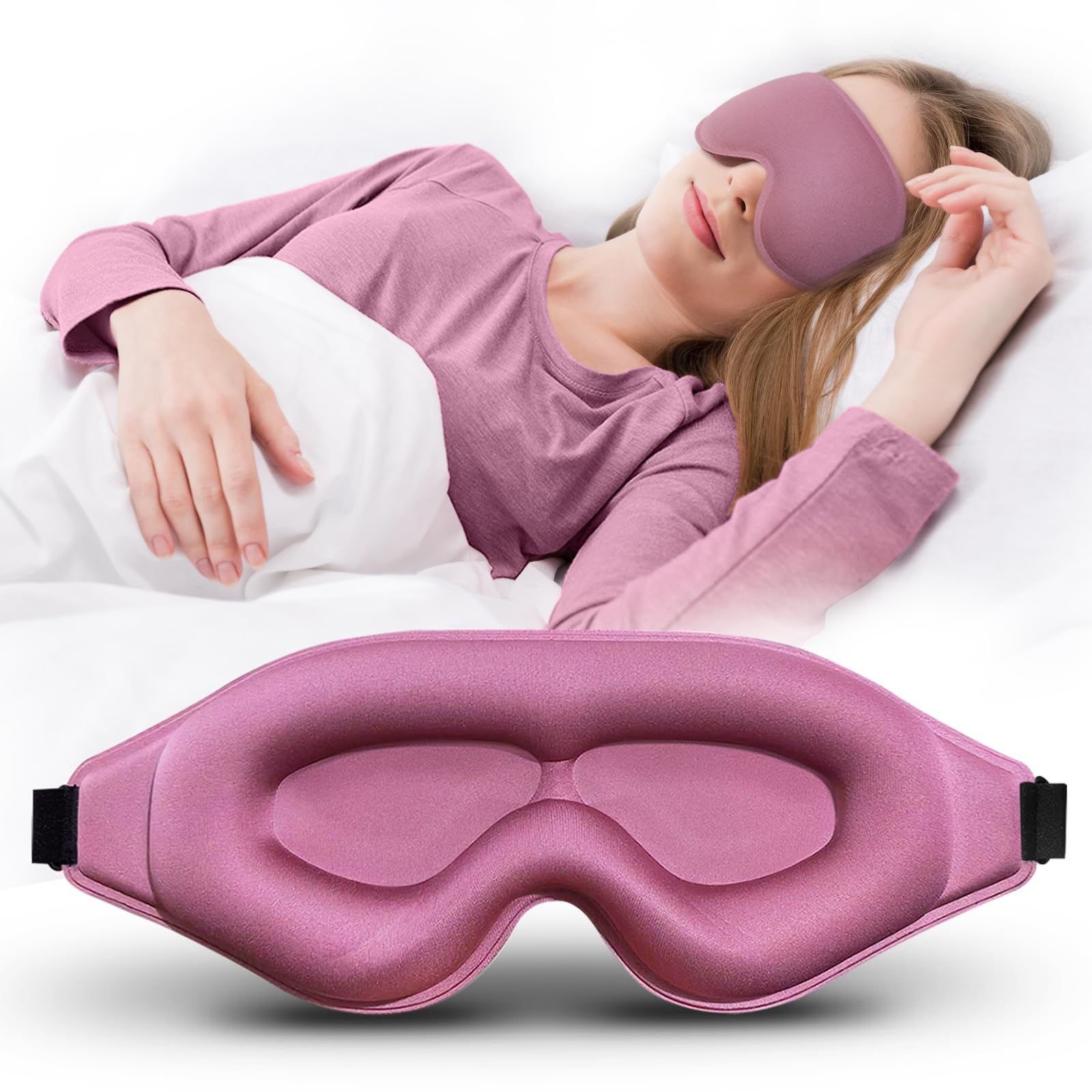 3D Printing Mask - Masque de sommeil 3D profilé, cache-yeux