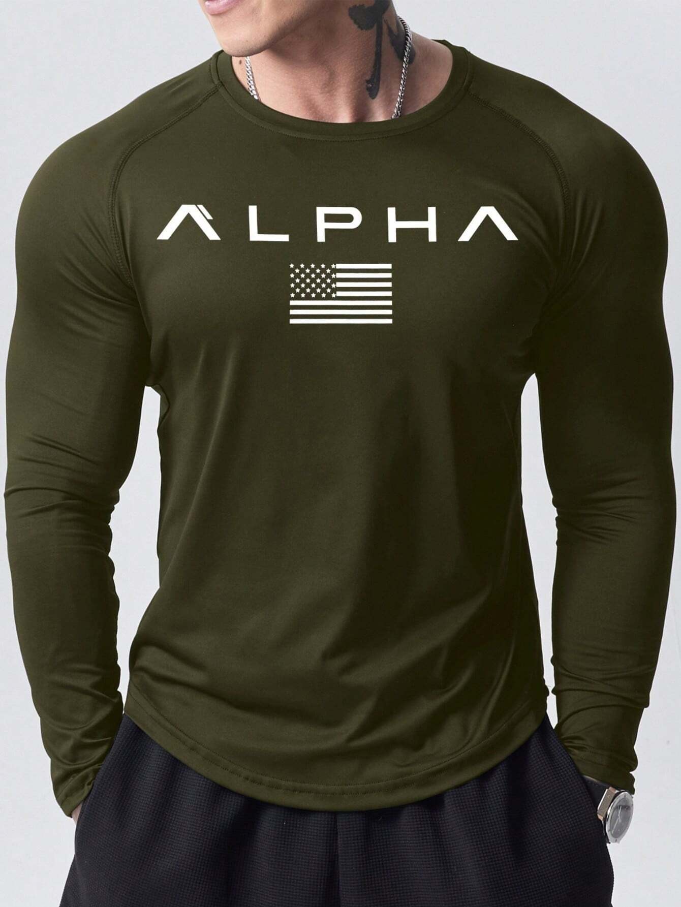 Nouveau T-shirt à manches long - 3D Printing Custom avis et prix