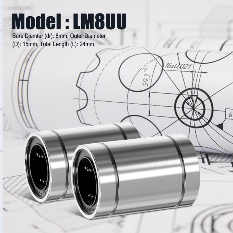 4/10 pièces LM8UU LM10UU LM16U - 3D Printing Guide avis et prix